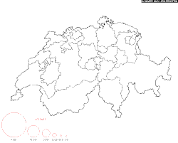 Switzerland Surname Map